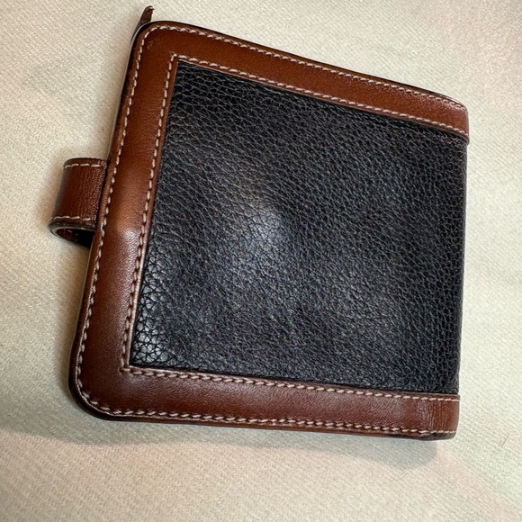 Bally Bifold Black and Brown Leather Wallet. Callout! - Picture 6 of 11
